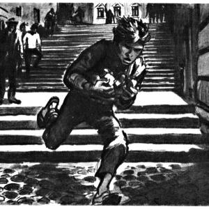Jaroslav Foglar - Dobrodružství v zemi nikoho - ilustrace (1969)