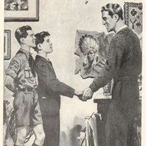 Jaroslav Foglar - Boj o první místo - ilustrace z knihy 1 (1940)