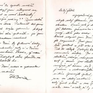 Dopis Zdeňka Buriana B.Konečnému (1936)